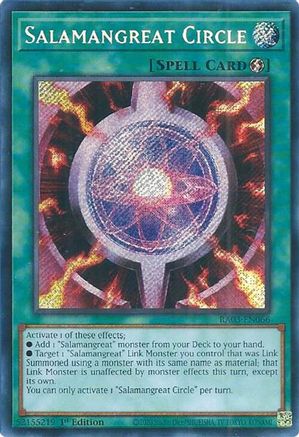 Salamangreat Circle (Secret Rare) [RA03-EN066] Secret Rare - Yu-Gi-Oh! - Card Brawlers | Quebec | Canada |