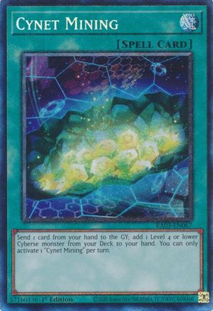Cynet Mining (CR) [RA03-EN067] Prismatic Collector's Rare - Yu-Gi-Oh! - Card Brawlers | Quebec | Canada |