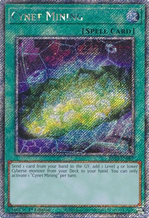 Cynet Mining (Platinum Secret Rare) [RA03-EN067] Platinum Secret Rare - Yu-Gi-Oh! - Card Brawlers | Quebec | Canada |