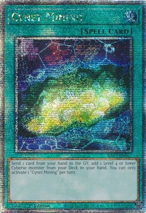 Cynet Mining (Quarter Century Secret Rare) [RA03-EN067] Quarter Century Secret Rare - Yu-Gi-Oh! - Card Brawlers | Quebec | Canada |