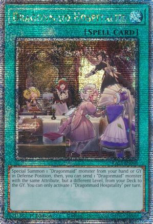 Dragonmaid Hospitality (Quarter Century Secret Rare) [RA03-EN068] Quarter Century Secret Rare - Yu-Gi-Oh! - Card Brawlers | Quebec | Canada |
