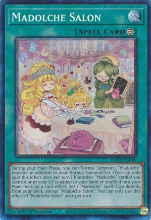 Madolche Salon (CR) [RA03-EN069] Prismatic Collector's Rare - Yu-Gi-Oh! - Card Brawlers | Quebec | Canada |