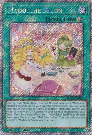 Madolche Salon (Platinum Secret Rare) [RA03-EN069] Platinum Secret Rare - Yu-Gi-Oh! - Card Brawlers | Quebec | Canada |