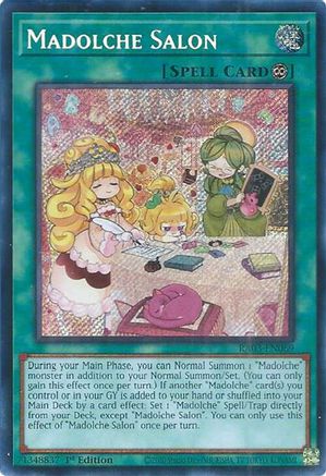 Madolche Salon (Secret Rare) [RA03-EN069] Secret Rare - Yu-Gi-Oh! - Card Brawlers | Quebec | Canada |