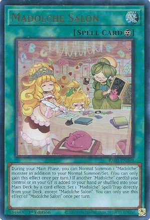 Madolche Salon (UR) [RA03-EN069] Ultra Rare - Yu-Gi-Oh! - Card Brawlers | Quebec | Canada |