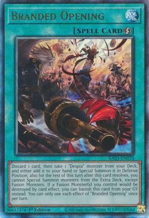 Branded Opening (UTR) [RA03-EN070] Prismatic Ultimate Rare - Yu-Gi-Oh! - Card Brawlers | Quebec | Canada |