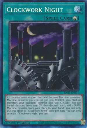 Clockwork Night (CR) [RA03-EN071] Prismatic Collector's Rare - Yu-Gi-Oh! - Card Brawlers | Quebec | Canada |