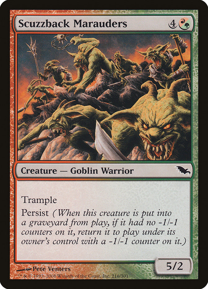 Scuzzback Marauders [Shadowmoor] - Magic: The Gathering - Card Brawlers | Quebec | Canada |