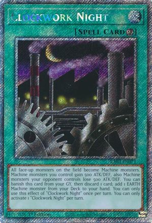Clockwork Night (Platinum Secret Rare) [RA03-EN071] Platinum Secret Rare - Yu-Gi-Oh! - Card Brawlers | Quebec | Canada |