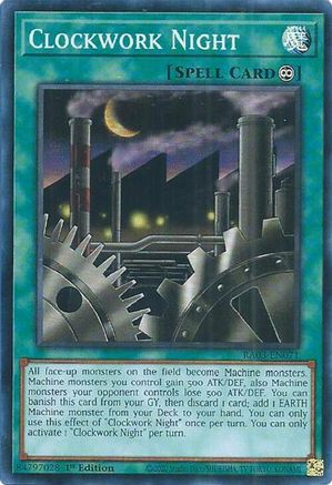 Clockwork Night [RA03-EN071] Super Rare - Yu-Gi-Oh! - Card Brawlers | Quebec | Canada |