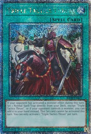 Triple Tactics Thrust (Quarter Century Secret Rare) [RA03-EN072] Quarter Century Secret Rare - Yu-Gi-Oh! - Card Brawlers | Quebec | Canada |