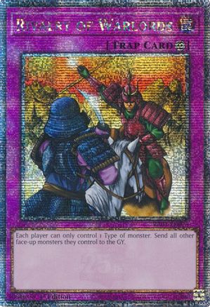 Rivalry of Warlords (Quarter Century Secret Rare) [RA03-EN075] Quarter Century Secret Rare - Yu-Gi-Oh! - Card Brawlers | Quebec | Canada |
