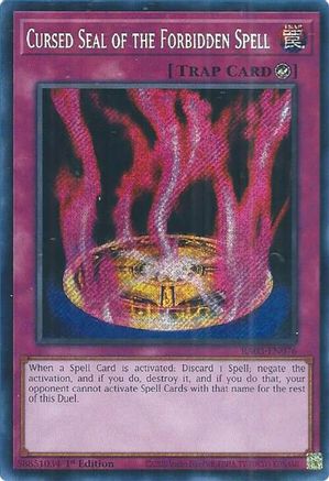 Cursed Seal of the Forbidden Spell (Secret Rare) [RA03-EN076] Secret Rare - Yu-Gi-Oh! - Card Brawlers | Quebec | Canada |