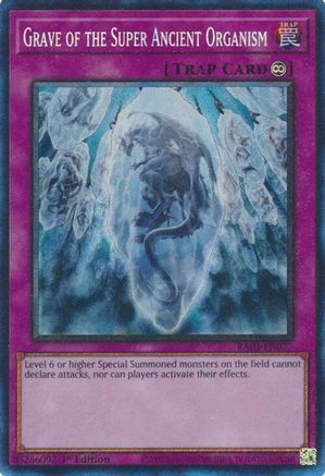 Grave of the Super Ancient Organism (CR) [RA03-EN077] Prismatic Collector's Rare - Yu-Gi-Oh! - Card Brawlers | Quebec | Canada |
