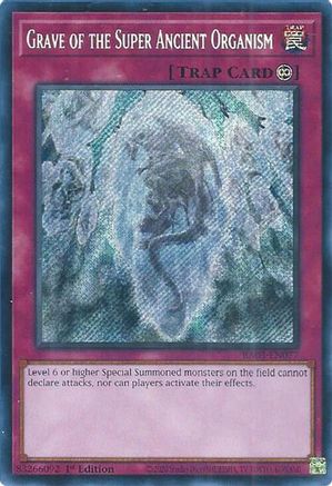 Grave of the Super Ancient Organism (Secret Rare) [RA03-EN077] Secret Rare - Yu-Gi-Oh! - Card Brawlers | Quebec | Canada |