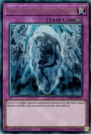Grave of the Super Ancient Organism (UTR) [RA03-EN077] Prismatic Ultimate Rare - Yu-Gi-Oh! - Card Brawlers | Quebec | Canada |