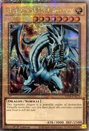 Blue-Eyes White Dragon (Quarter Century Secret Rare) [RA03-EN079] Quarter Century Secret Rare - Yu-Gi-Oh! - Card Brawlers | Quebec | Canada |