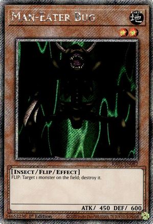 Man-Eater Bug (Platinum Secret Rare) [RA03-EN082] Platinum Secret Rare - Yu-Gi-Oh! - Card Brawlers | Quebec | Canada |