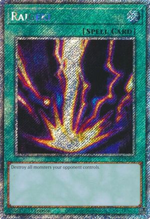 Raigeki (Platinum Secret Rare) [RA03-EN083] Platinum Secret Rare - Yu-Gi-Oh! - Card Brawlers | Quebec | Canada |