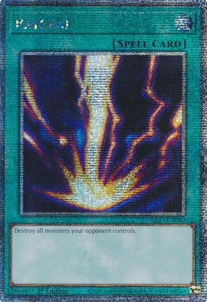 Raigeki (Quarter Century Secret Rare) [RA03-EN083] Quarter Century Secret Rare - Yu-Gi-Oh! - Card Brawlers | Quebec | Canada |