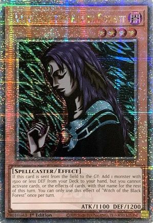 Witch of the Black Forest (Quarter Century Secret Rare) [RA03-EN091] Quarter Century Secret Rare