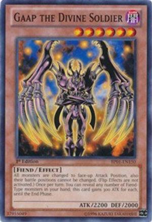 Gaap the Divine Soldier [BP01-EN150] Common - Yu-Gi-Oh! - Card Brawlers | Quebec | Canada |