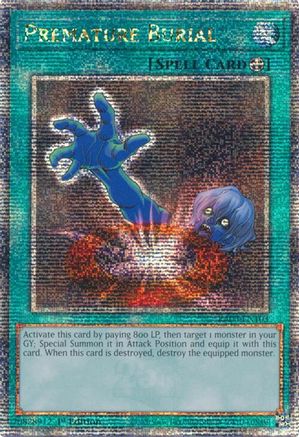 Premature Burial (Quarter Century Secret Rare) [RA03-EN103] Quarter Century Secret Rare - Yu-Gi-Oh! - Card Brawlers | Quebec | Canada |