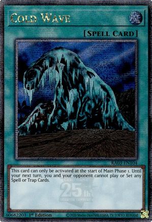 Cold Wave (Quarter Century Secret Rare) [RA03-EN104] Quarter Century Secret Rare - Yu-Gi-Oh! - Card Brawlers | Quebec | Canada |