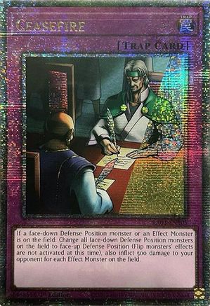 Ceasefire (Quarter Century Secret Rare) [RA03-EN105] Quarter Century Secret Rare - Yu-Gi-Oh! - Card Brawlers | Quebec | Canada |
