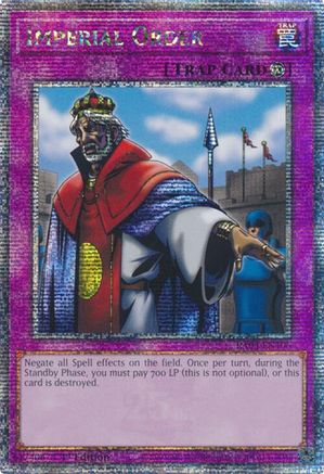 Imperial Order (Quarter Century Secret Rare) [RA03-EN106] Quarter Century Secret Rare - Yu-Gi-Oh! - Card Brawlers | Quebec | Canada |