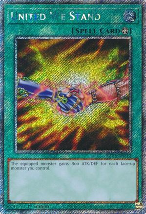 United We Stand (Platinum Secret Rare) [RA03-EN112] Platinum Secret Rare - Yu-Gi-Oh! - Card Brawlers | Quebec | Canada |