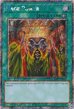 Mage Power (Platinum Secret Rare) [RA03-EN113] Platinum Secret Rare - Yu-Gi-Oh! - Card Brawlers | Quebec | Canada |