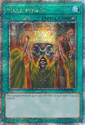 Mage Power (Quarter Century Secret Rare) [RA03-EN113] Quarter Century Secret Rare - Yu-Gi-Oh! - Card Brawlers | Quebec | Canada |