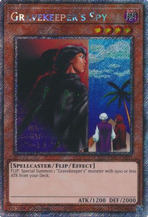 Gravekeeper's Spy (Platinum Secret Rare) [RA03-EN121] Platinum Secret Rare - Yu-Gi-Oh! - Card Brawlers | Quebec | Canada |