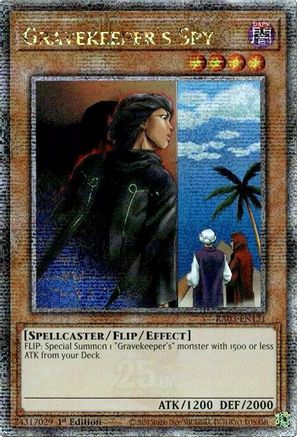 Gravekeeper's Spy (Quarter Century Secret Rare) [RA03-EN121] Quarter Century Secret Rare - Yu-Gi-Oh! - Card Brawlers | Quebec | Canada |