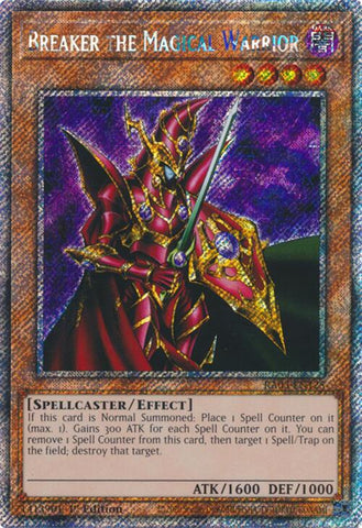 Breaker the Magical Warrior (Platinum Secret Rare) [RA03-EN125] Platinum Secret Rare - Yu-Gi-Oh! - Card Brawlers | Quebec | Canada |