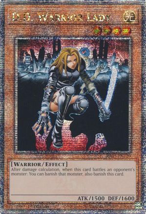 D.D. Warrior Lady (Quarter Century Secret Rare) [RA03-EN129] Quarter Century Secret Rare - Yu-Gi-Oh! - Card Brawlers | Quebec | Canada |