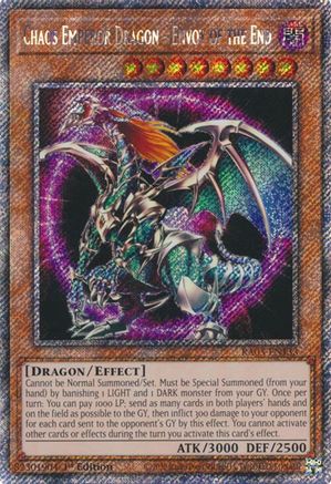 Chaos Emperor Dragon - Envoy of the End (Platinum Secret Rare) [RA03-EN133] Platinum Secret Rare - Yu-Gi-Oh! - Card Brawlers | Quebec | Canada |