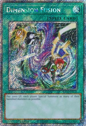 Dimension Fusion (Platinum Secret Rare) [RA03-EN136] Platinum Secret Rare - Yu-Gi-Oh! - Card Brawlers | Quebec | Canada |
