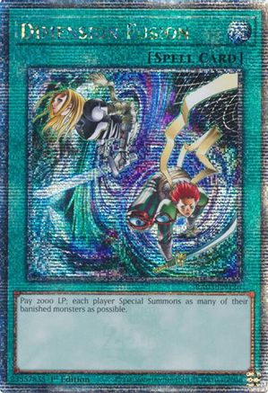 Dimension Fusion (Quarter Century Secret Rare) [RA03-EN136] Quarter Century Secret Rare - Yu-Gi-Oh! - Card Brawlers | Quebec | Canada |
