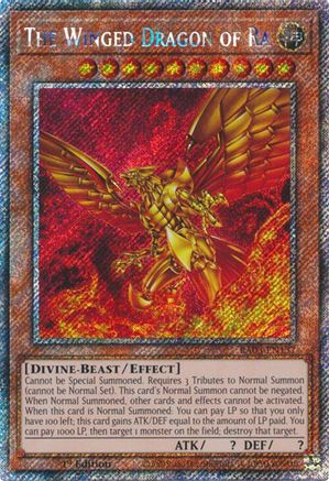The Winged Dragon of Ra (Platinum Secret Rare) [RA03-EN137] Platinum Secret Rare - Yu-Gi-Oh! - Card Brawlers | Quebec | Canada |