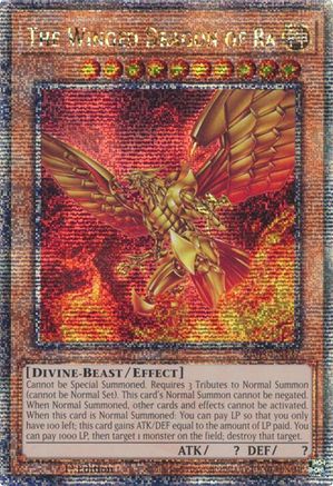 The Winged Dragon of Ra (Quarter Century Secret Rare) [RA03-EN137] Quarter Century Secret Rare - Yu-Gi-Oh! - Card Brawlers | Quebec | Canada |