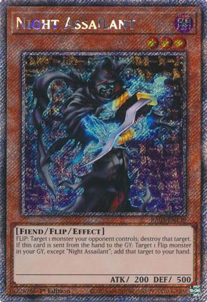 Night Assailant (Platinum Secret Rare) [RA03-EN139] Platinum Secret Rare - Yu-Gi-Oh! - Card Brawlers | Quebec | Canada |
