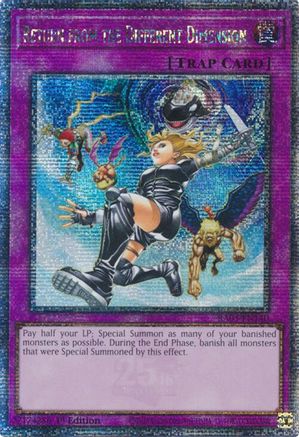 Return from the Different Dimension (Quarter Century Secret Rare) [RA03-EN140] Quarter Century Secret Rare - Yu-Gi-Oh! - Card Brawlers | Quebec | Canada |
