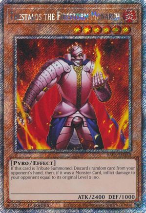 Thestalos the Firestorm Monarch (Platinum Secret Rare) [RA03-EN143] Platinum Secret Rare - Yu-Gi-Oh! - Card Brawlers | Quebec | Canada |