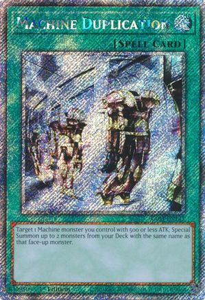 Machine Duplication (Platinum Secret Rare) [RA03-EN145] Platinum Secret Rare - Yu-Gi-Oh! - Card Brawlers | Quebec | Canada |