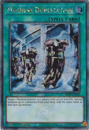 Machine Duplication (Quarter Century Secret Rare) [RA03-EN145] Quarter Century Secret Rare - Yu-Gi-Oh! - Card Brawlers | Quebec | Canada |
