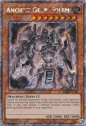 Ancient Gear Golem (Platinum Secret Rare) [RA03-EN151] Platinum Secret Rare - Yu-Gi-Oh! - Card Brawlers | Quebec | Canada |
