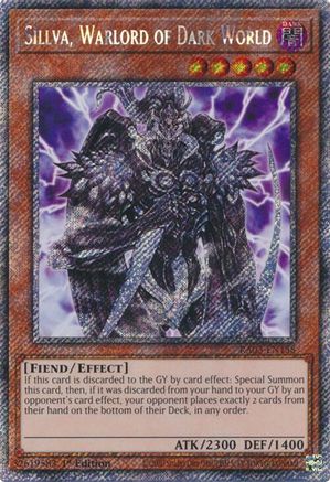 Sillva, Warlord of Dark World (Platinum Secret Rare) [RA03-EN158] Platinum Secret Rare - Yu-Gi-Oh! - Card Brawlers | Quebec | Canada |