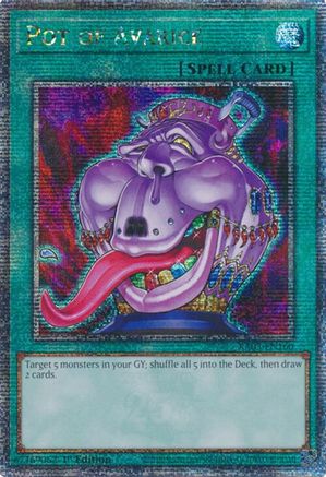 Pot of Avarice (Quarter Century Secret Rare) [RA03-EN160] Quarter Century Secret Rare - Yu-Gi-Oh! - Card Brawlers | Quebec | Canada |